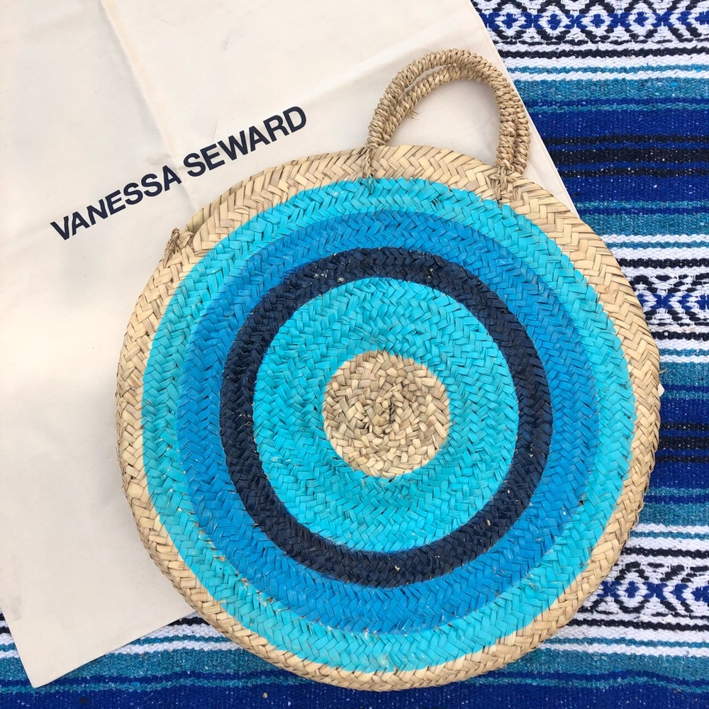 🔹 VANESSA SEWARD DOVER BLUE BASKET NEVER USED! 🔹